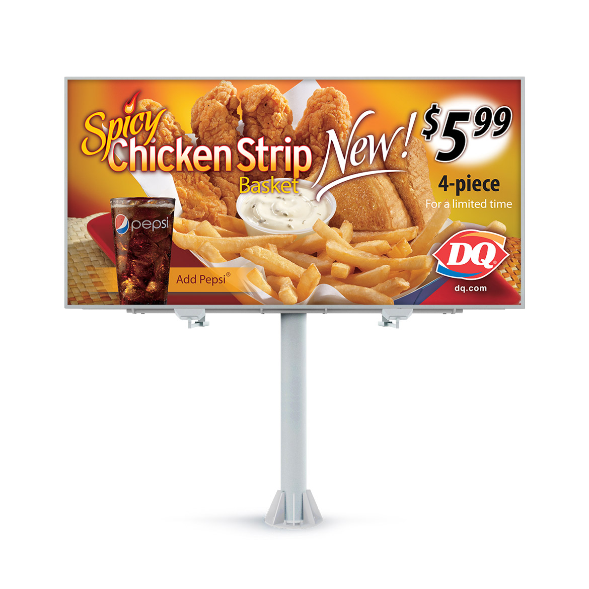 Billboard-Design-Dairy-Queen-Spicy-Chicken