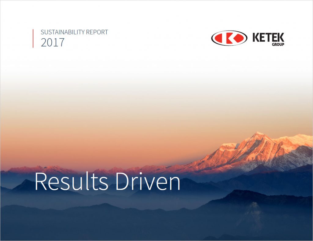 Ketek Group - Sustainability report design